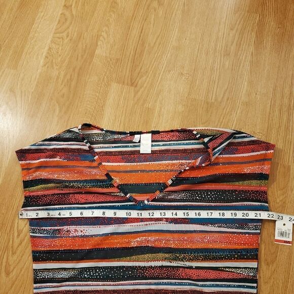 Anne Cole Sand Stripe Printed Cover-Up size XS/Sm - Picture 9 of 12